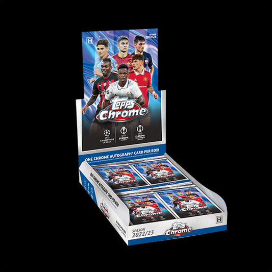 2022-2023 Topps UEFA Club Competitions Chrome - Hobby Box