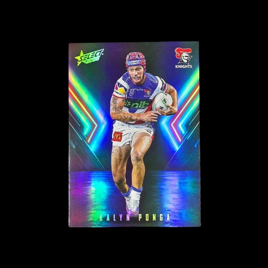 Kalyn Ponga 2026 Select League Heroes Playmakers PM43 Newcastle Knights trading card numbered 041 of 110