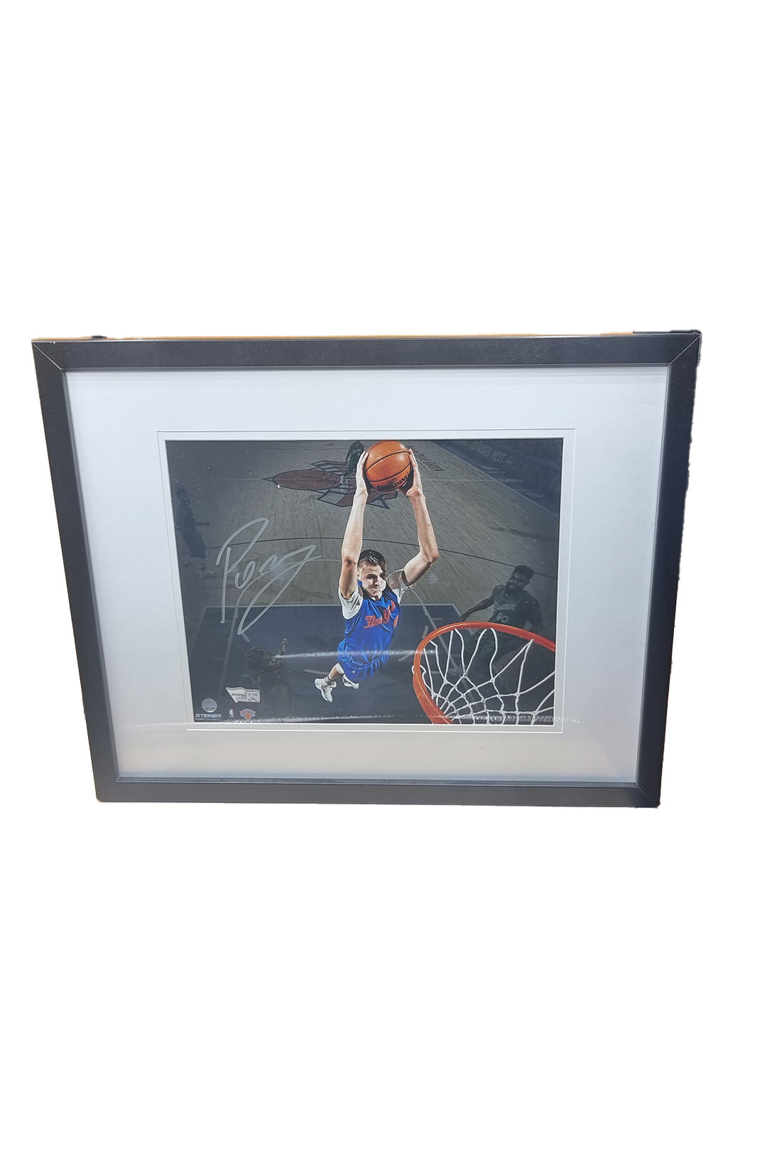 Kristaps Porzingis - Signed and Framed