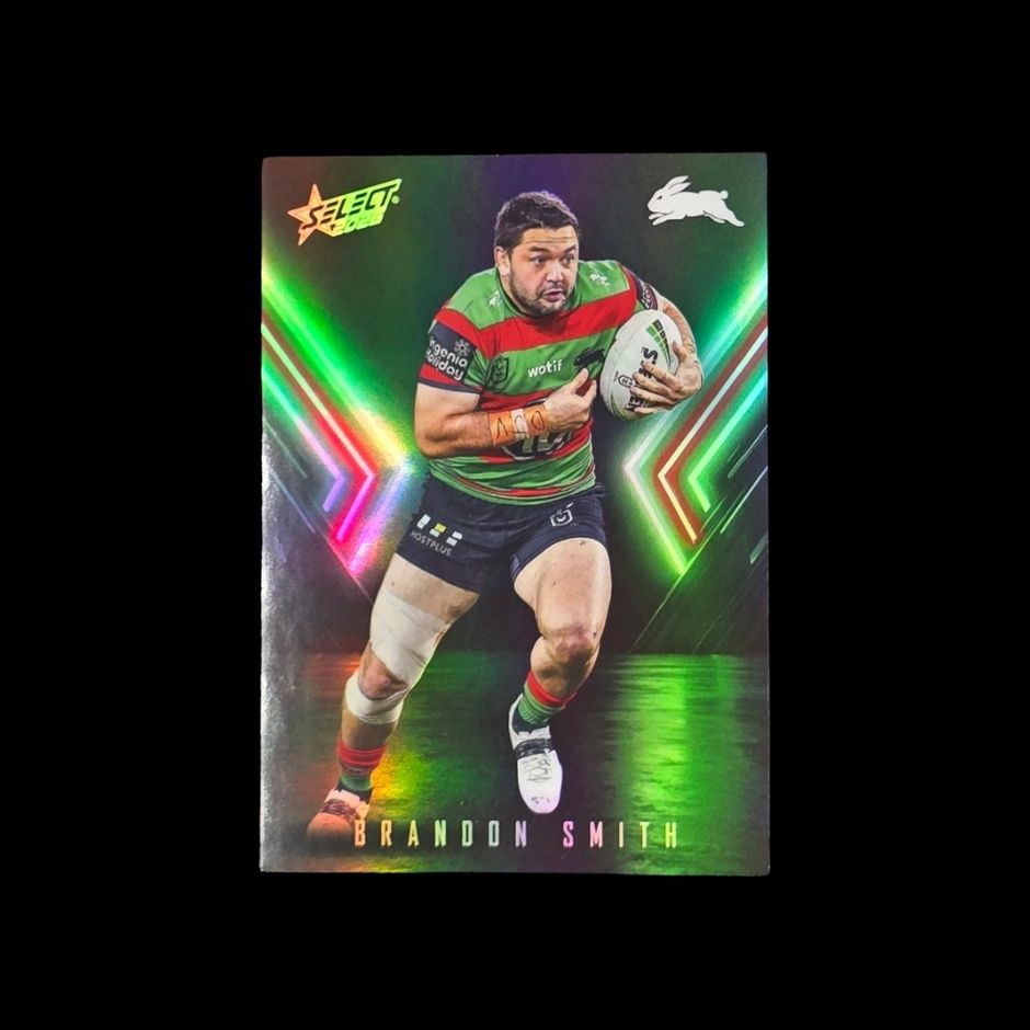 Brandon Smith Select League Heroes Playmaker PM64 South Sydney Rabbitohs trading card numbered 046 of 110