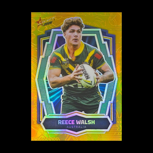 Reece Walsh 2026 Select Rugby League World Cup Luminous L8 Australia rugby league trading card